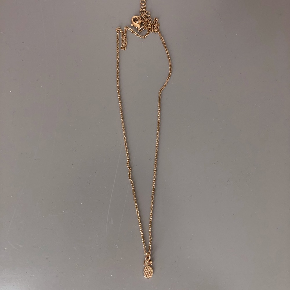 Gold necklace